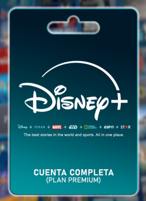 Disney-Cuenta-Plan-Premium DISNEY COMPLETA - 1 MES